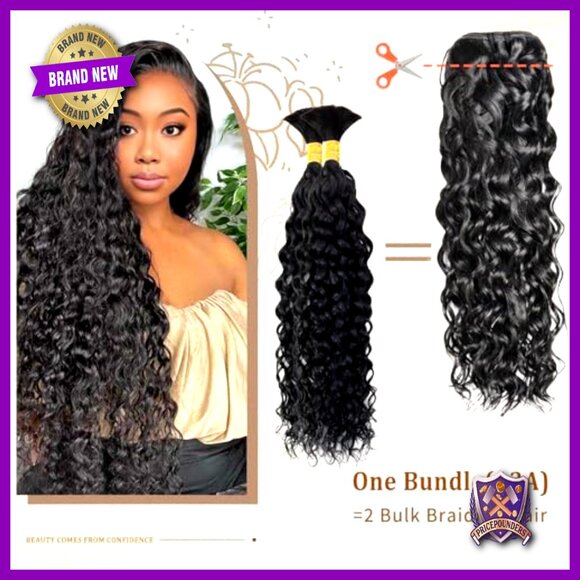 18-22 Inch Water Wave Human Hair Extensions 12A Brazilian Virgin Hair main image 7